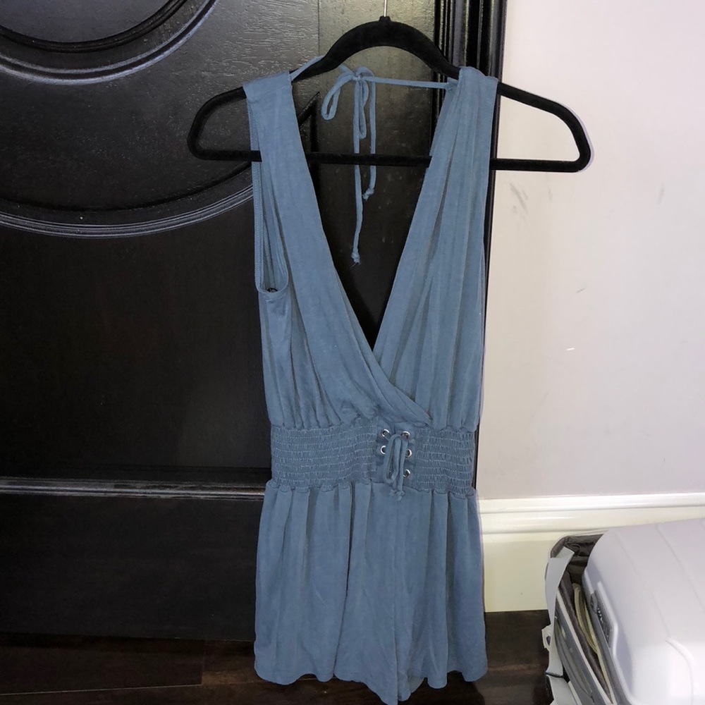 NECTAR BOUTIQUE blue romper